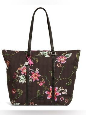 Vera Bradley Floral Midtown Tote Bag